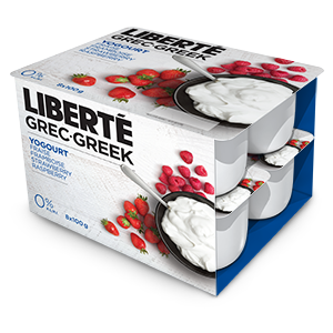 Strawberry & Raspberry Greek Yogurt