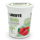 No Fat Organic Strawberry Yogurt