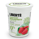 Yogourt biologique sans gras fraise Yogourt biologique sans gras fraise