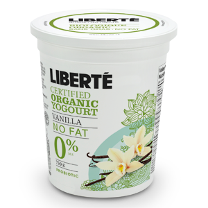 Svelte Organic Vanilla Yogurt