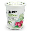 Yogourt biologique sans gras framboise Yogourt biologique sans gras framboise