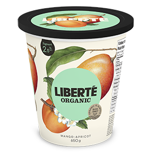 Organic Mango and Apricot Yogurt