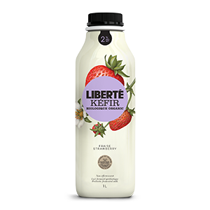 Non effervescent Strawberry Kefir