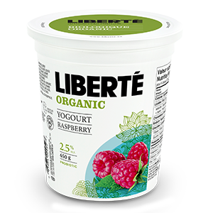 Organic Raspberry Yogurt