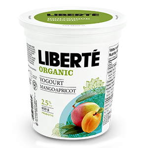 Organic Mango and Apricot Yogurt