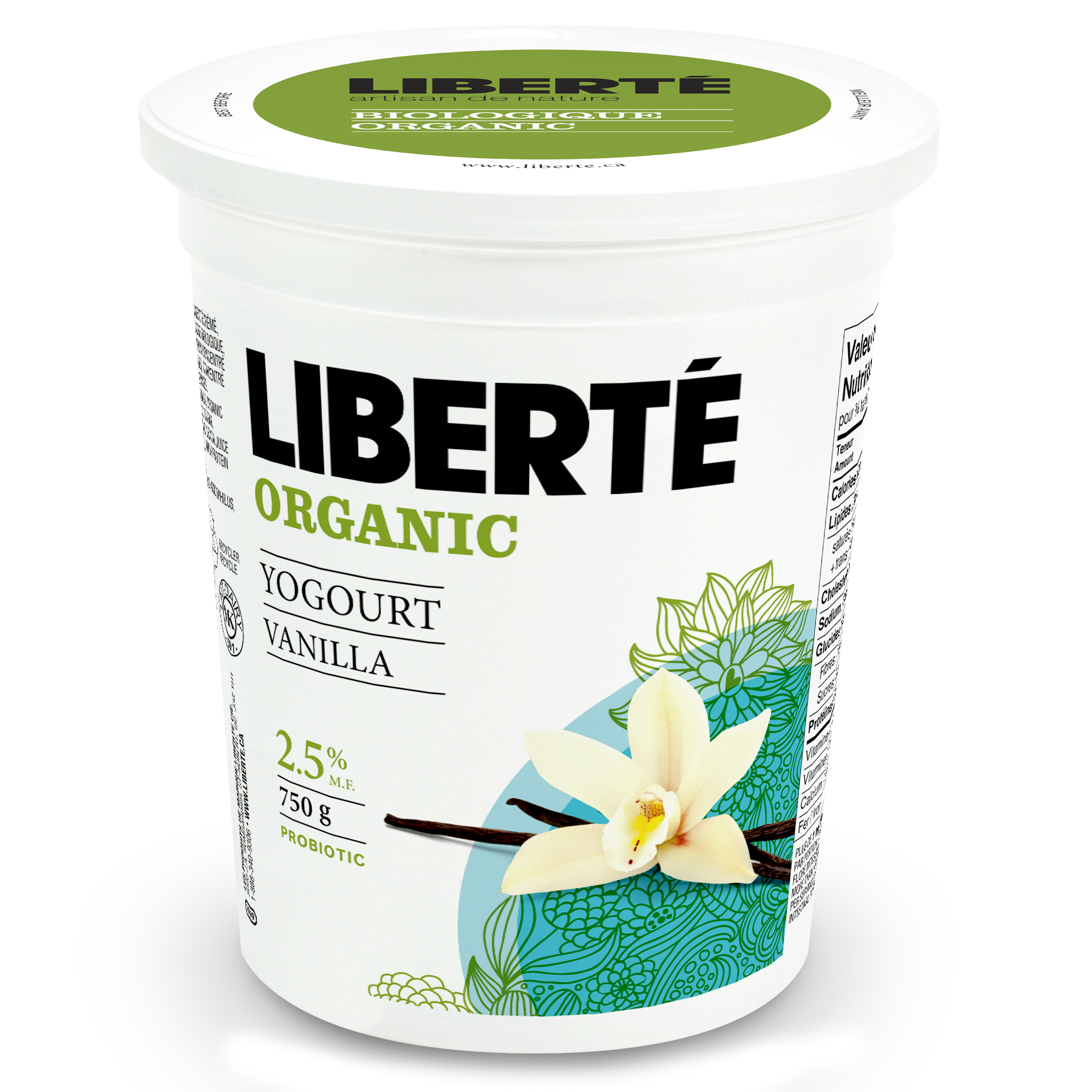 Organic Vanilla Yogurt