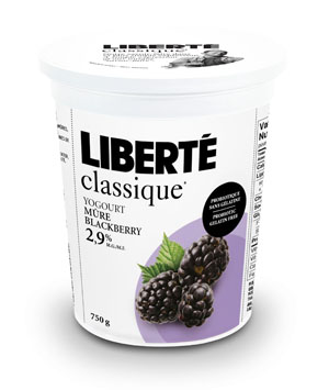 Liberté Wild Blackberry Yogurt
