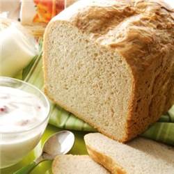 Healthy plain yogurt bread 