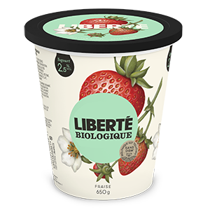 Yogourt Biologique fraise