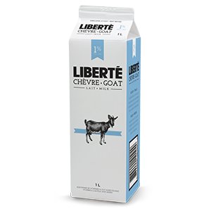 Lait de chèvre Liberté 1%