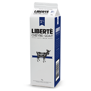 Lait de chèvre Liberté 2%