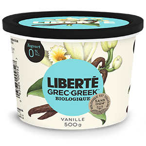 Yogourt Grec Vanille 0 %