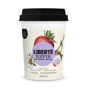 Kéfir à la fraise