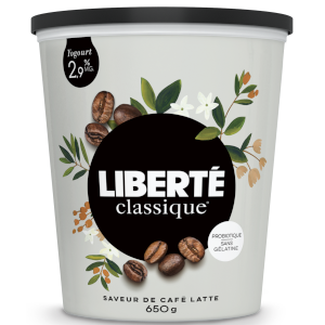 Yogourt Liberté café latte