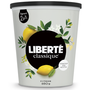 Yogourt Liberté Citron