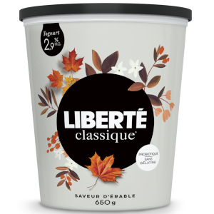 Yogourt Liberté érable