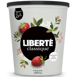Yogourt Liberté fraise