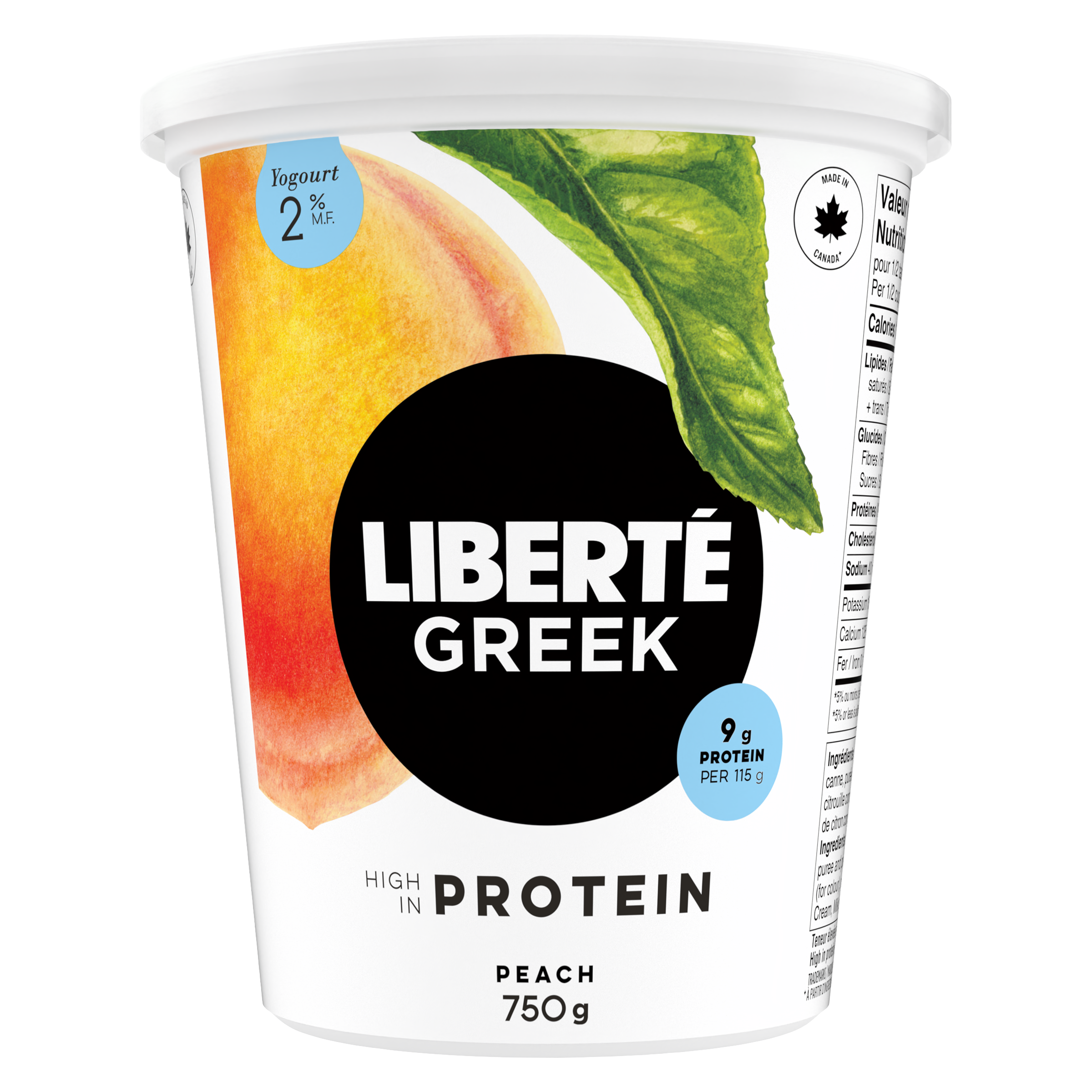 Liberté Greek Lemon 2%