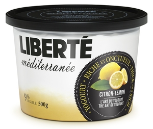 Yogourt Méditerranée au citron
