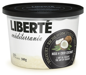 Yogourt Méditerranée à la noix de coco