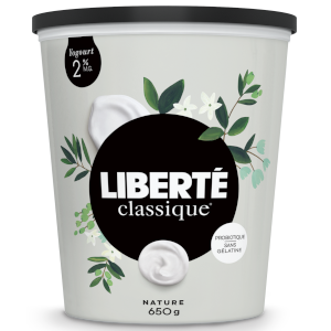 Yogourt Liberté nature 2%