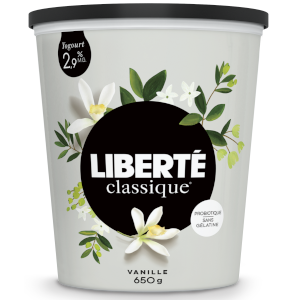 Yogourt Liberté vanille